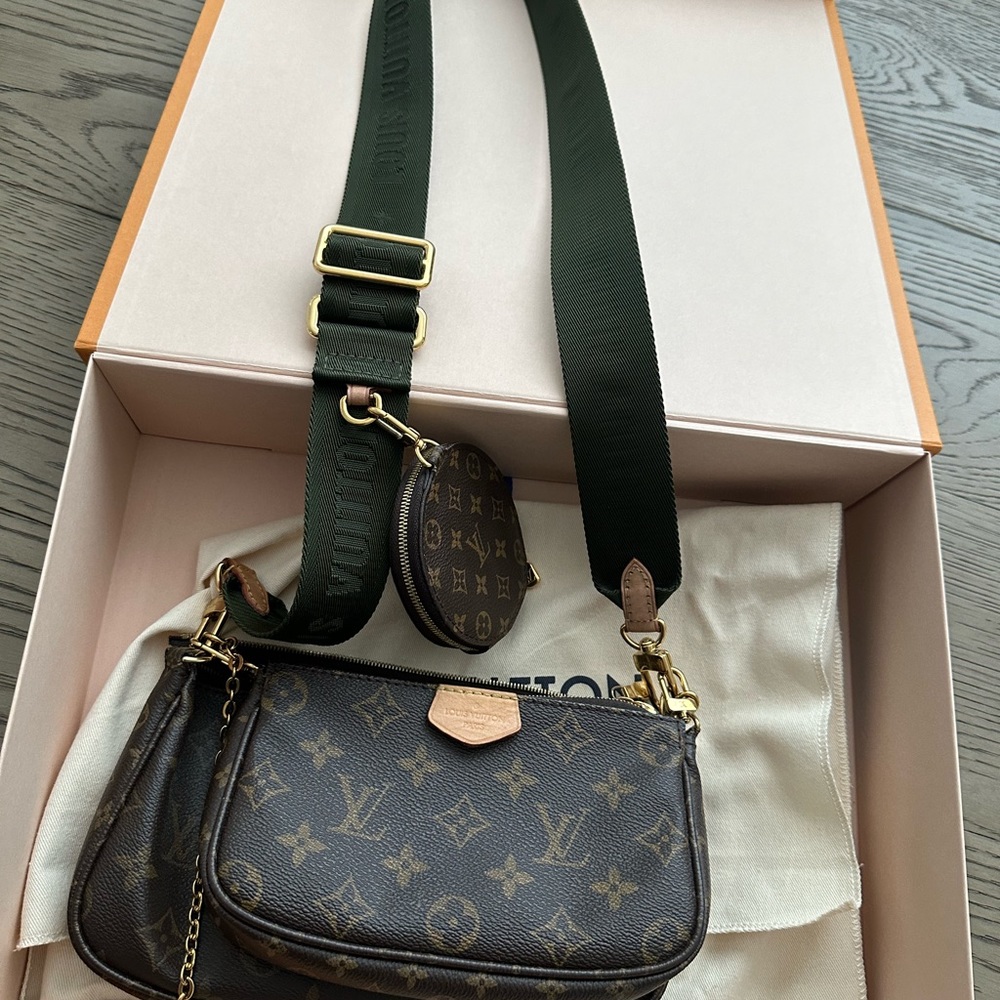 Multi Pochette Accessoires Khaki